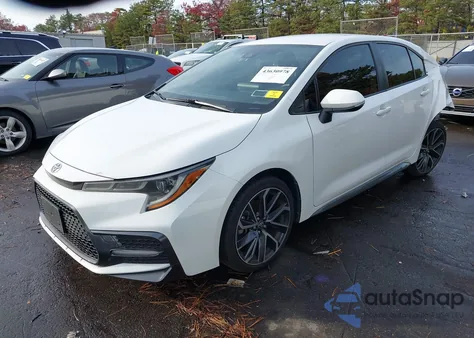 2021 Toyota Corolla Se from USA, damaged, VIN JTDS4MCE5MJ075983